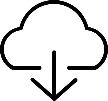 PNG biçiminde bulut depolama simgesi şeffaf arkaplan tasarımı ile dijital sunucu güvenli dosya eşzamanlama sunucu yönetimi ve modern web veya mobil kullanıcı arayüzü uygulamaları için ideal