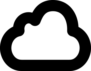 PNG biçiminde bulut depolama simgesi şeffaf arkaplan tasarımı ile dijital sunucu güvenli dosya eşzamanlama sunucu yönetimi ve modern web veya mobil kullanıcı arayüzü uygulamaları için ideal