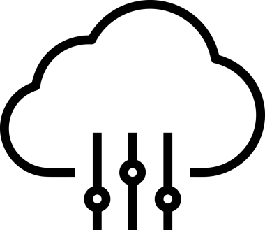 PNG biçiminde bulut depolama simgesi şeffaf arkaplan tasarımı ile dijital sunucu güvenli dosya eşzamanlama sunucu yönetimi ve modern web veya mobil kullanıcı arayüzü uygulamaları için ideal