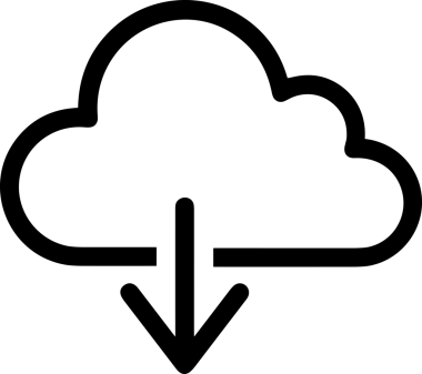 PNG biçiminde bulut depolama simgesi şeffaf arkaplan tasarımı ile dijital sunucu güvenli dosya eşzamanlama sunucu yönetimi ve modern web veya mobil kullanıcı arayüzü uygulamaları için ideal