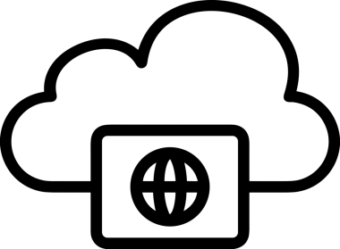 PNG biçiminde bulut depolama simgesi şeffaf arkaplan tasarımı ile dijital sunucu güvenli dosya eşzamanlama sunucu yönetimi ve modern web veya mobil kullanıcı arayüzü uygulamaları için ideal