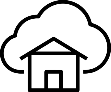PNG biçiminde bulut depolama simgesi şeffaf arkaplan tasarımı ile dijital sunucu güvenli dosya eşzamanlama sunucu yönetimi ve modern web veya mobil kullanıcı arayüzü uygulamaları için ideal