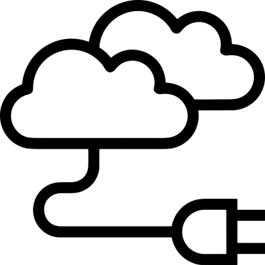 PNG biçiminde bulut depolama simgesi şeffaf arkaplan tasarımı ile dijital sunucu güvenli dosya eşzamanlama sunucu yönetimi ve modern web veya mobil kullanıcı arayüzü uygulamaları için ideal