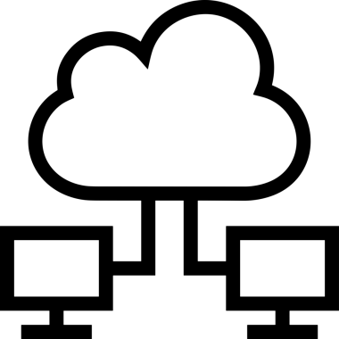 PNG biçiminde bulut depolama simgesi şeffaf arkaplan tasarımı ile dijital sunucu güvenli dosya eşzamanlama sunucu yönetimi ve modern web veya mobil kullanıcı arayüzü uygulamaları için ideal