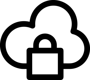 PNG biçiminde bulut depolama simgesi şeffaf arkaplan tasarımı ile dijital sunucu güvenli dosya eşzamanlama sunucu yönetimi ve modern web veya mobil kullanıcı arayüzü uygulamaları için ideal