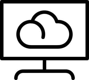 PNG biçiminde bulut depolama simgesi şeffaf arkaplan tasarımı ile dijital sunucu güvenli dosya eşzamanlama sunucu yönetimi ve modern web veya mobil kullanıcı arayüzü uygulamaları için ideal