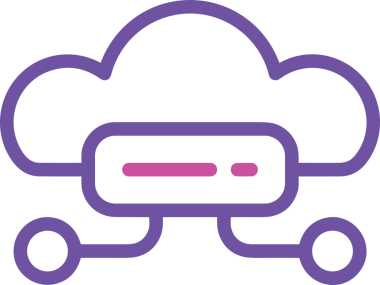 PNG biçiminde bulut depolama simgesi şeffaf arkaplan tasarımı ile dijital sunucu güvenli dosya eşzamanlama sunucu yönetimi ve modern web veya mobil kullanıcı arayüzü uygulamaları için ideal