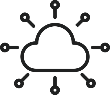 PNG biçiminde bulut depolama simgesi şeffaf arkaplan tasarımı ile dijital sunucu güvenli dosya eşzamanlama sunucu yönetimi ve modern web veya mobil kullanıcı arayüzü uygulamaları için ideal