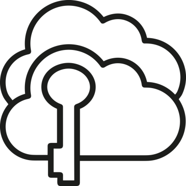 PNG biçiminde bulut depolama simgesi şeffaf arkaplan tasarımı ile dijital sunucu güvenli dosya eşzamanlama sunucu yönetimi ve modern web veya mobil kullanıcı arayüzü uygulamaları için ideal