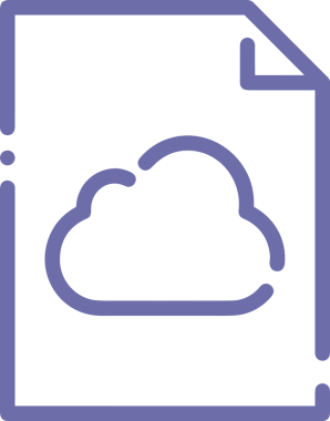 PNG biçiminde bulut depolama simgesi şeffaf arkaplan tasarımı ile dijital sunucu güvenli dosya eşzamanlama sunucu yönetimi ve modern web veya mobil kullanıcı arayüzü uygulamaları için ideal