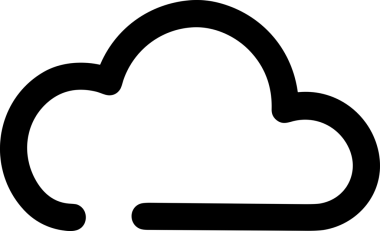 PNG biçiminde bulut depolama simgesi şeffaf arkaplan tasarımı ile dijital sunucu güvenli dosya eşzamanlama sunucu yönetimi ve modern web veya mobil kullanıcı arayüzü uygulamaları için ideal