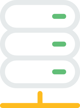 PNG biçiminde bulut depolama simgesi şeffaf arkaplan tasarımı ile dijital sunucu güvenli dosya eşzamanlama sunucu yönetimi ve modern web veya mobil kullanıcı arayüzü uygulamaları için ideal