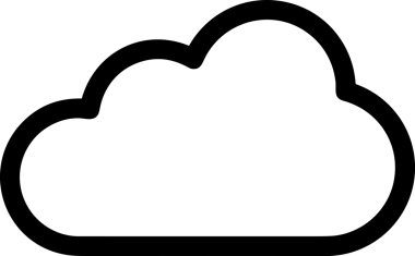 PNG biçiminde bulut depolama simgesi şeffaf arkaplan tasarımı ile dijital sunucu güvenli dosya eşzamanlama sunucu yönetimi ve modern web veya mobil kullanıcı arayüzü uygulamaları için ideal