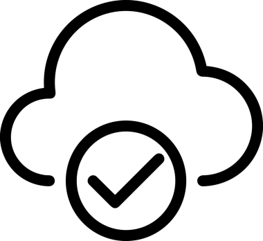 PNG biçiminde bulut depolama simgesi şeffaf arkaplan tasarımı ile dijital sunucu güvenli dosya eşzamanlama sunucu yönetimi ve modern web veya mobil kullanıcı arayüzü uygulamaları için ideal