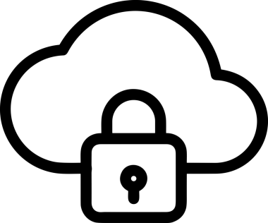 PNG biçiminde bulut depolama simgesi şeffaf arkaplan tasarımı ile dijital sunucu güvenli dosya eşzamanlama sunucu yönetimi ve modern web veya mobil kullanıcı arayüzü uygulamaları için ideal