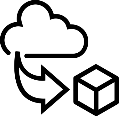 PNG biçiminde bulut depolama simgesi şeffaf arkaplan tasarımı ile dijital sunucu güvenli dosya eşzamanlama sunucu yönetimi ve modern web veya mobil kullanıcı arayüzü uygulamaları için ideal