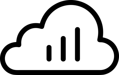 PNG biçiminde bulut depolama simgesi şeffaf arkaplan tasarımı ile dijital sunucu güvenli dosya eşzamanlama sunucu yönetimi ve modern web veya mobil kullanıcı arayüzü uygulamaları için ideal