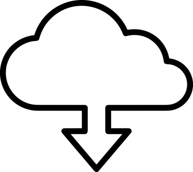 PNG biçiminde bulut depolama simgesi şeffaf arkaplan tasarımı ile dijital sunucu güvenli dosya eşzamanlama sunucu yönetimi ve modern web veya mobil kullanıcı arayüzü uygulamaları için ideal