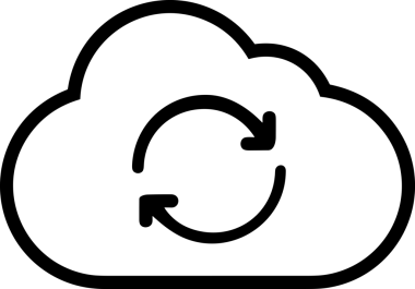 PNG biçiminde bulut depolama simgesi şeffaf arkaplan tasarımı ile dijital sunucu güvenli dosya eşzamanlama sunucu yönetimi ve modern web veya mobil kullanıcı arayüzü uygulamaları için ideal