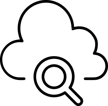 PNG biçiminde bulut depolama simgesi şeffaf arkaplan tasarımı ile dijital sunucu güvenli dosya eşzamanlama sunucu yönetimi ve modern web veya mobil kullanıcı arayüzü uygulamaları için ideal