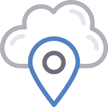 PNG biçiminde bulut depolama simgesi şeffaf arkaplan tasarımı ile dijital sunucu güvenli dosya eşzamanlama sunucu yönetimi ve modern web veya mobil kullanıcı arayüzü uygulamaları için ideal