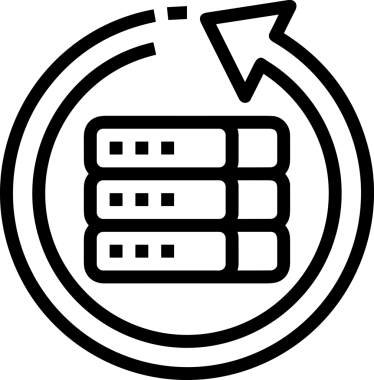 PNG biçiminde bulut depolama simgesi şeffaf arkaplan tasarımı ile dijital sunucu güvenli dosya eşzamanlama sunucu yönetimi ve modern web veya mobil kullanıcı arayüzü uygulamaları için ideal