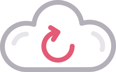 PNG biçiminde bulut depolama simgesi şeffaf arkaplan tasarımı ile dijital sunucu güvenli dosya eşzamanlama sunucu yönetimi ve modern web veya mobil kullanıcı arayüzü uygulamaları için ideal