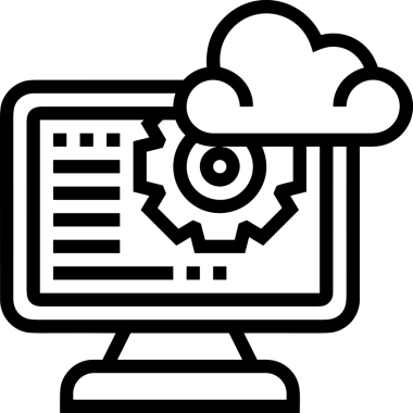 PNG biçiminde bulut depolama simgesi şeffaf arkaplan tasarımı ile dijital sunucu güvenli dosya eşzamanlama sunucu yönetimi ve modern web veya mobil kullanıcı arayüzü uygulamaları için ideal