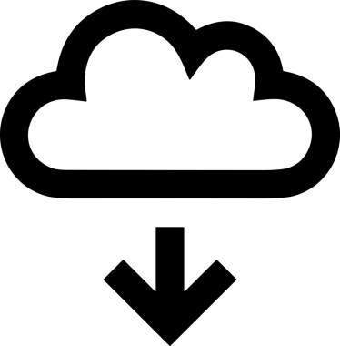 PNG biçiminde bulut depolama simgesi şeffaf arkaplan tasarımı ile dijital sunucu güvenli dosya eşzamanlama sunucu yönetimi ve modern web veya mobil kullanıcı arayüzü uygulamaları için ideal