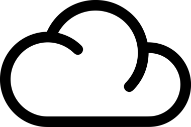 PNG biçiminde bulut depolama simgesi şeffaf arkaplan tasarımı ile dijital sunucu güvenli dosya eşzamanlama sunucu yönetimi ve modern web veya mobil kullanıcı arayüzü uygulamaları için ideal