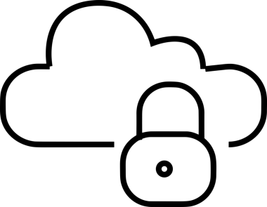 PNG biçiminde bulut depolama simgesi şeffaf arkaplan tasarımı ile dijital sunucu güvenli dosya eşzamanlama sunucu yönetimi ve modern web veya mobil kullanıcı arayüzü uygulamaları için ideal