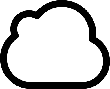 PNG biçiminde bulut depolama simgesi şeffaf arkaplan tasarımı ile dijital sunucu güvenli dosya eşzamanlama sunucu yönetimi ve modern web veya mobil kullanıcı arayüzü uygulamaları için ideal