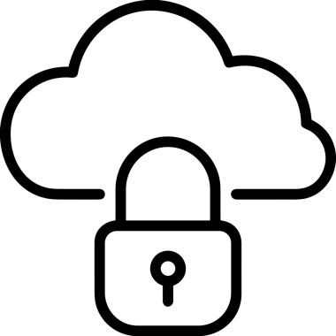 PNG biçiminde bulut depolama simgesi şeffaf arkaplan tasarımı ile dijital sunucu güvenli dosya eşzamanlama sunucu yönetimi ve modern web veya mobil kullanıcı arayüzü uygulamaları için ideal