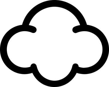 PNG biçiminde bulut depolama simgesi şeffaf arkaplan tasarımı ile dijital sunucu güvenli dosya eşzamanlama sunucu yönetimi ve modern web veya mobil kullanıcı arayüzü uygulamaları için ideal