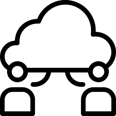 PNG biçiminde bulut depolama simgesi şeffaf arkaplan tasarımı ile dijital sunucu güvenli dosya eşzamanlama sunucu yönetimi ve modern web veya mobil kullanıcı arayüzü uygulamaları için ideal