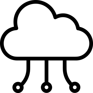PNG biçiminde bulut depolama simgesi şeffaf arkaplan tasarımı ile dijital sunucu güvenli dosya eşzamanlama sunucu yönetimi ve modern web veya mobil kullanıcı arayüzü uygulamaları için ideal