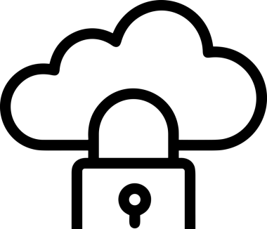 PNG biçiminde bulut depolama simgesi şeffaf arkaplan tasarımı ile dijital sunucu güvenli dosya eşzamanlama sunucu yönetimi ve modern web veya mobil kullanıcı arayüzü uygulamaları için ideal