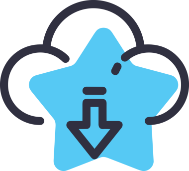 PNG biçiminde bulut depolama simgesi şeffaf arkaplan tasarımı ile dijital sunucu güvenli dosya eşzamanlama sunucu yönetimi ve modern web veya mobil kullanıcı arayüzü uygulamaları için ideal