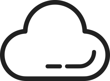 PNG biçiminde bulut depolama simgesi şeffaf arkaplan tasarımı ile dijital sunucu güvenli dosya eşzamanlama sunucu yönetimi ve modern web veya mobil kullanıcı arayüzü uygulamaları için ideal