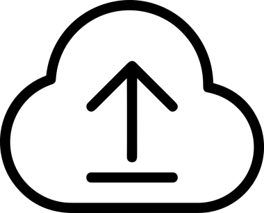 PNG biçiminde bulut depolama simgesi şeffaf arkaplan tasarımı ile dijital sunucu güvenli dosya eşzamanlama sunucu yönetimi ve modern web veya mobil kullanıcı arayüzü uygulamaları için ideal