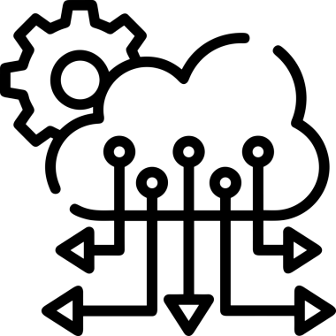PNG biçiminde bulut depolama simgesi şeffaf arkaplan tasarımı ile dijital sunucu güvenli dosya eşzamanlama sunucu yönetimi ve modern web veya mobil kullanıcı arayüzü uygulamaları için ideal