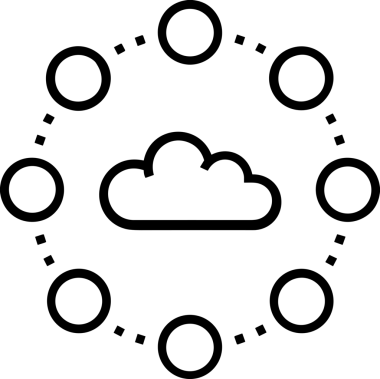 PNG biçiminde bulut depolama simgesi şeffaf arkaplan tasarımı ile dijital sunucu güvenli dosya eşzamanlama sunucu yönetimi ve modern web veya mobil kullanıcı arayüzü uygulamaları için ideal