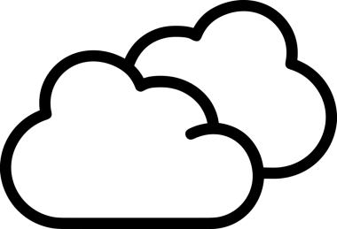 PNG biçiminde bulut depolama simgesi şeffaf arkaplan tasarımı ile dijital sunucu güvenli dosya eşzamanlama sunucu yönetimi ve modern web veya mobil kullanıcı arayüzü uygulamaları için ideal