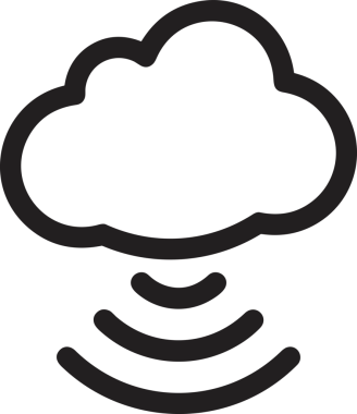 PNG biçiminde bulut depolama simgesi şeffaf arkaplan tasarımı ile dijital sunucu güvenli dosya eşzamanlama sunucu yönetimi ve modern web veya mobil kullanıcı arayüzü uygulamaları için ideal