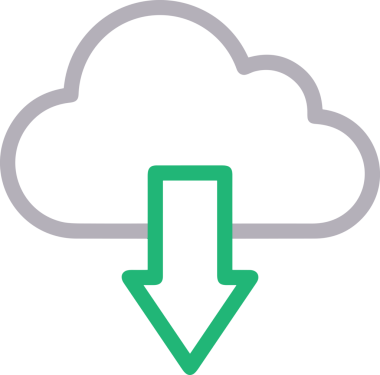 PNG biçiminde bulut depolama simgesi şeffaf arkaplan tasarımı ile dijital sunucu güvenli dosya eşzamanlama sunucu yönetimi ve modern web veya mobil kullanıcı arayüzü uygulamaları için ideal
