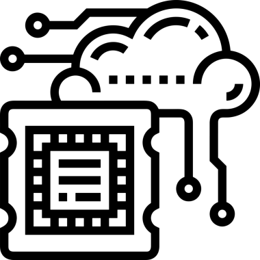 PNG biçiminde bulut depolama simgesi şeffaf arkaplan tasarımı ile dijital sunucu güvenli dosya eşzamanlama sunucu yönetimi ve modern web veya mobil kullanıcı arayüzü uygulamaları için ideal