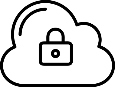PNG biçiminde bulut depolama simgesi şeffaf arkaplan tasarımı ile dijital sunucu güvenli dosya eşzamanlama sunucu yönetimi ve modern web veya mobil kullanıcı arayüzü uygulamaları için ideal