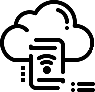 PNG biçiminde bulut depolama simgesi şeffaf arkaplan tasarımı ile dijital sunucu güvenli dosya eşzamanlama sunucu yönetimi ve modern web veya mobil kullanıcı arayüzü uygulamaları için ideal