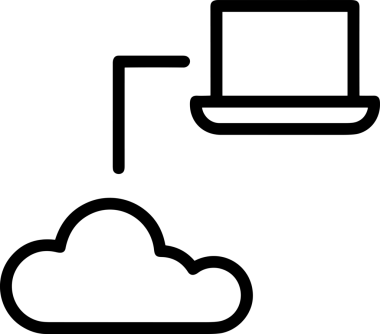 PNG biçiminde bulut depolama simgesi şeffaf arkaplan tasarımı ile dijital sunucu güvenli dosya eşzamanlama sunucu yönetimi ve modern web veya mobil kullanıcı arayüzü uygulamaları için ideal