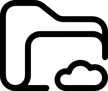PNG biçiminde bulut depolama simgesi şeffaf arkaplan tasarımı ile dijital sunucu güvenli dosya eşzamanlama sunucu yönetimi ve modern web veya mobil kullanıcı arayüzü uygulamaları için ideal